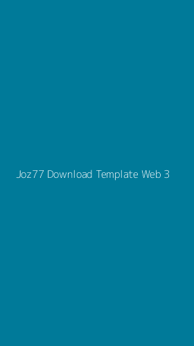Tampilan Antarmuka Aplikasi Joz77 Download Template Web - 3