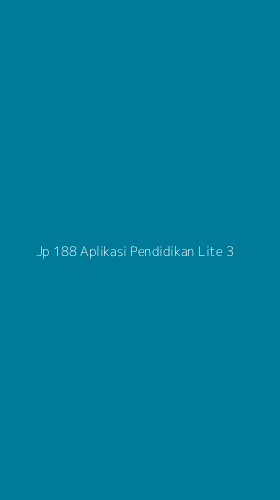 Tampilan Antarmuka Aplikasi Jp 188 Aplikasi Pendidikan Lite - 3