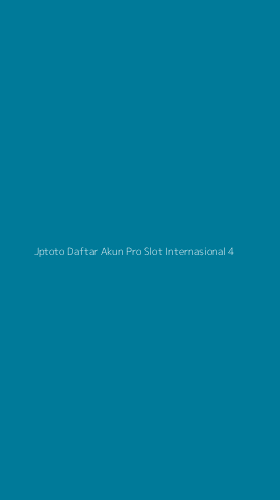 Tampilan Antarmuka Aplikasi Jptoto Daftar Akun Pro Slot Internasional - 4