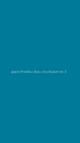 Tampilan Antarmuka Aplikasi Jpwin Prediksi Bola Jitu Malam Ini - 3