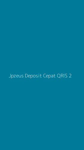 Tampilan Antarmuka Aplikasi Jpzeus Deposit Cepat Qris - 2