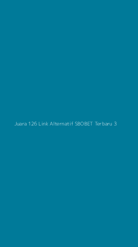 Tampilan Antarmuka Aplikasi Juara 126 Link Alternatif Sbobet Terbaru - 3