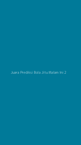 Tampilan Antarmuka Aplikasi Juara Prediksi Bola Jitu Malam Ini - 2