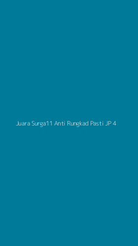 Tampilan Antarmuka Aplikasi Juara Surga11 Anti Rungkad Pasti Jp - 4