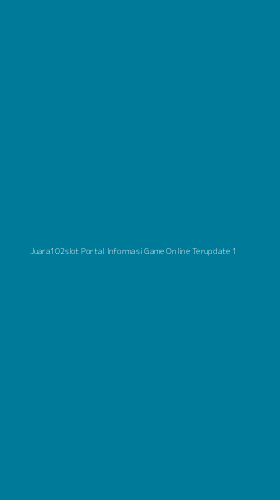 Tampilan Antarmuka Aplikasi Juara102slot Portal Informasi Game Online Terupdate - 1