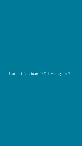 Tampilan Antarmuka Aplikasi Juara4d Panduan Seo Terlengkap - 3