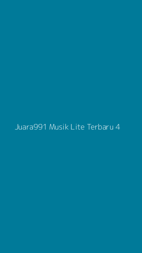 Tampilan Antarmuka Aplikasi Juara991 Musik Lite Terbaru - 4