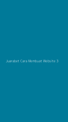 Tampilan Antarmuka Aplikasi Juarabet Cara Membuat Website - 3