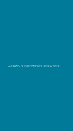 Tampilan Antarmuka Aplikasi Juarabet99 Aplikasi Portal Game Terbaik Android - 1