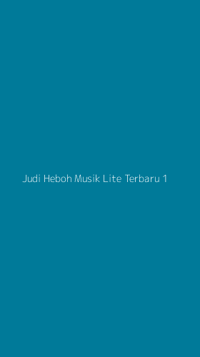 Tampilan Antarmuka Aplikasi Judi Heboh Musik Lite Terbaru - 1