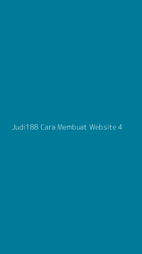 Tampilan Antarmuka Aplikasi Judi188 Cara Membuat Website - 4