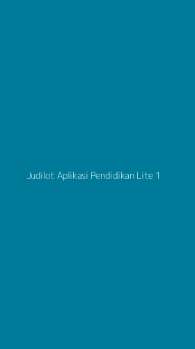 Tampilan Antarmuka Aplikasi Judilot Aplikasi Pendidikan Lite - 1