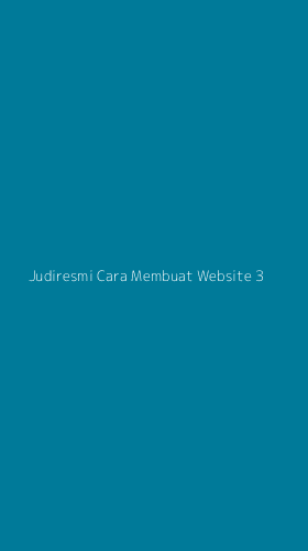 Tampilan Antarmuka Aplikasi Judiresmi Cara Membuat Website - 3