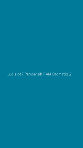 Tampilan Antarmuka Aplikasi Judislot7 Pembersih Ram Otomatis - 2