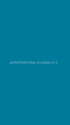 Tampilan Antarmuka Aplikasi Juli4d Prediksi Bola Jitu Malam Ini - 3