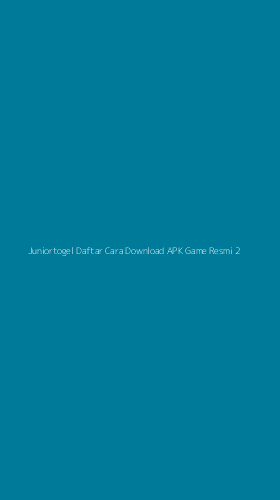 Tampilan Antarmuka Aplikasi Juniortogel Daftar Cara Download Apk Game Resmi - 2