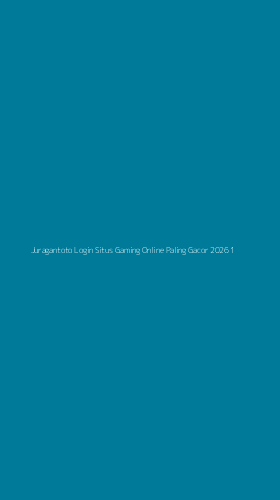 Tampilan Antarmuka Aplikasi Juragantoto Login Situs Gaming Online Paling Gacor 2026 - 1