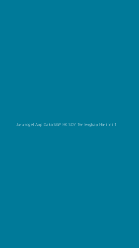 Tampilan Antarmuka Aplikasi Jurutogel App Data Sgp Hk Sdy Terlengkap Hari Ini - 1