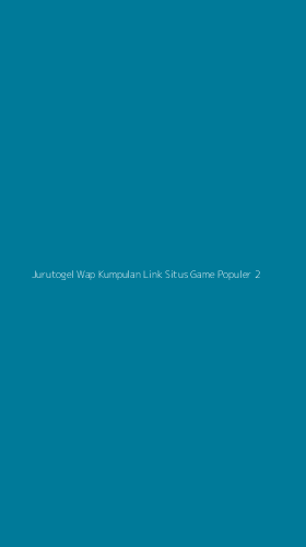 Tampilan Antarmuka Aplikasi Jurutogel Wap Kumpulan Link Situs Game Populer - 2
