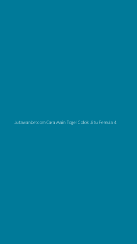 Tampilan Antarmuka Aplikasi Jutawanbetcom Cara Main Togel Colok Jitu Pemula - 4