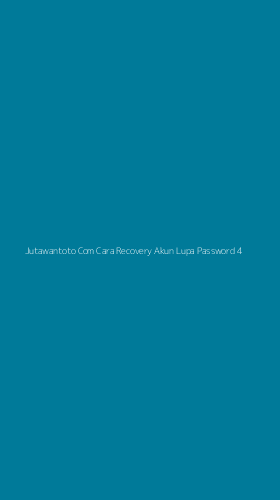 Tampilan Antarmuka Aplikasi Jutawantoto Com Cara Recovery Akun Lupa Password - 4