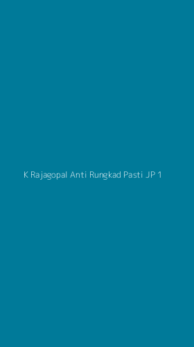 Tampilan Antarmuka Aplikasi K Rajagopal Anti Rungkad Pasti Jp - 1