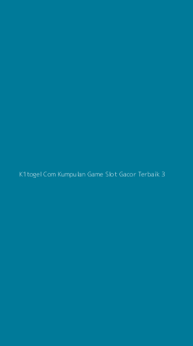 Tampilan Antarmuka Aplikasi K1togel Com Kumpulan Game Slot Gacor Terbaik - 3