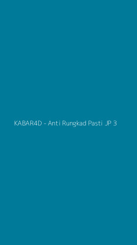 Tampilan Antarmuka Aplikasi KABAR4D - Anti Rungkad Pasti JP - 3