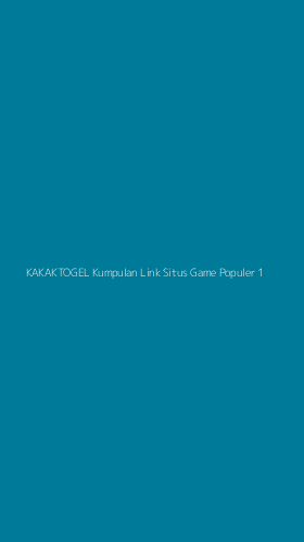 Tampilan Antarmuka Aplikasi Kakaktogel Kumpulan Link Situs Game Populer - 1