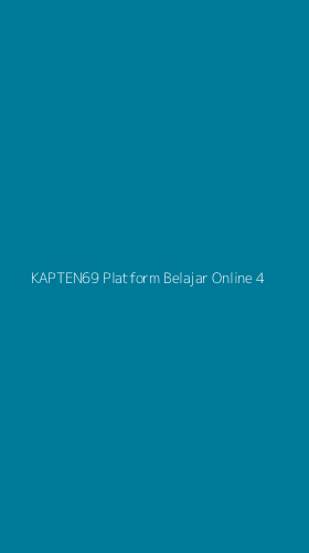 Tampilan Antarmuka Aplikasi Kapten69 Platform Belajar Online - 4