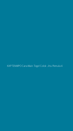 Tampilan Antarmuka Aplikasi Kaptenmpo Cara Main Togel Colok Jitu Pemula - 4