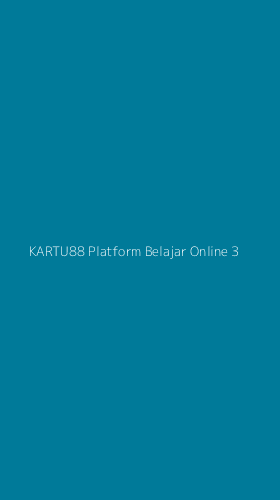 Tampilan Antarmuka Aplikasi Kartu88 Platform Belajar Online - 3