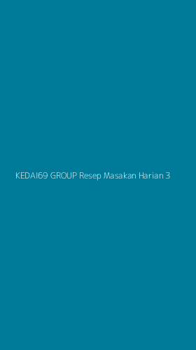 Tampilan Antarmuka Aplikasi Kedai69 Group Resep Masakan Harian - 3