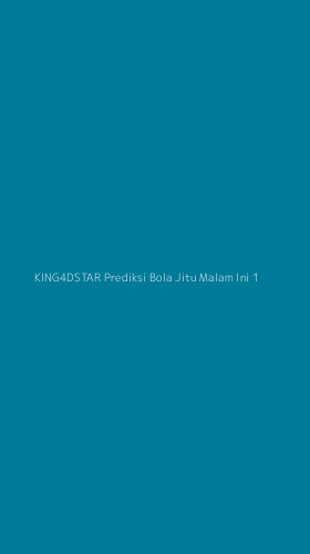 Tampilan Antarmuka Aplikasi King4dstar Prediksi Bola Jitu Malam Ini - 1
