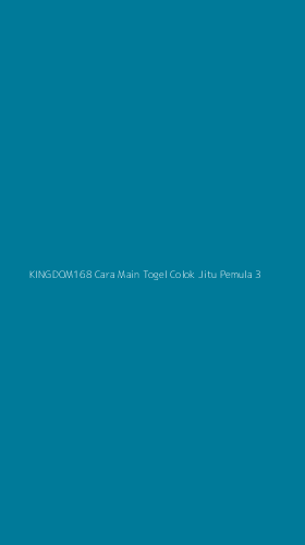 Tampilan Antarmuka Aplikasi Kingdom168 Cara Main Togel Colok Jitu Pemula - 3