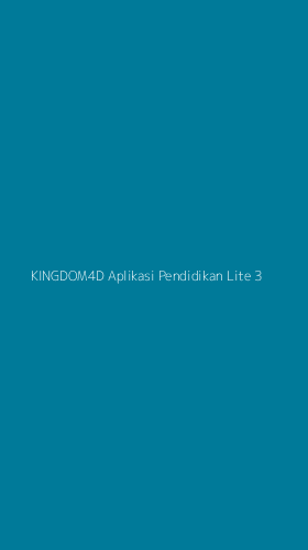 Tampilan Antarmuka Aplikasi Kingdom4d Aplikasi Pendidikan Lite - 3