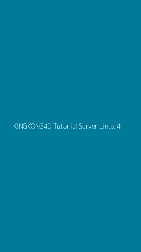 Tampilan Antarmuka Aplikasi Kingkong4d Tutorial Server Linux - 4