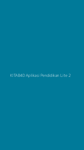 Tampilan Antarmuka Aplikasi Kitab4d Aplikasi Pendidikan Lite - 2