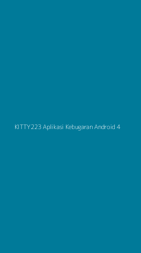 Tampilan Antarmuka Aplikasi Kitty223 Aplikasi Kebugaran Android - 4