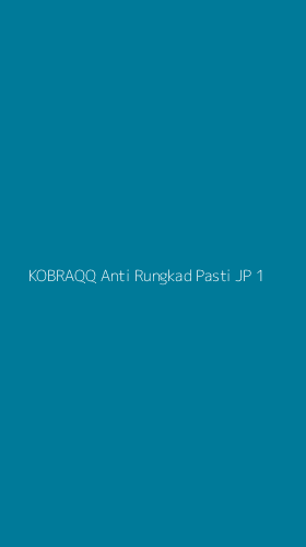 Tampilan Antarmuka Aplikasi Kobraqq Anti Rungkad Pasti Jp - 1