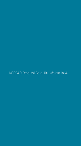 Tampilan Antarmuka Aplikasi Kode4d Prediksi Bola Jitu Malam Ini - 4