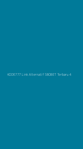 Tampilan Antarmuka Aplikasi Kode777 Link Alternatif Sbobet Terbaru - 4