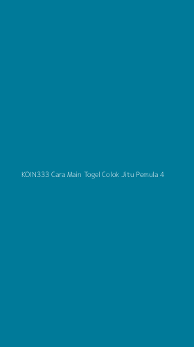 Tampilan Antarmuka Aplikasi Koin333 Cara Main Togel Colok Jitu Pemula - 4