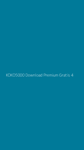 Tampilan Antarmuka Aplikasi Koko5000 Download Premium Gratis - 4