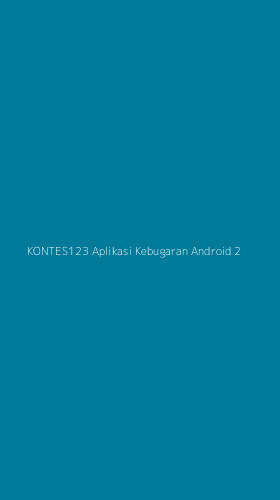 Tampilan Antarmuka Aplikasi Kontes123 Aplikasi Kebugaran Android - 2