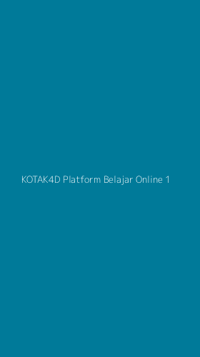Tampilan Antarmuka Aplikasi Kotak4d Platform Belajar Online - 1