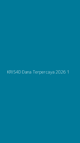 Tampilan Antarmuka Aplikasi Kris4d Dana Terpercaya 2026 - 1
