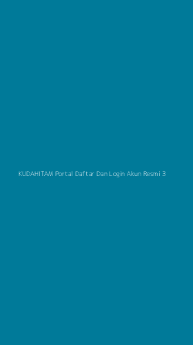 Tampilan Antarmuka Aplikasi Kudahitam Portal Daftar Dan Login Akun Resmi - 3