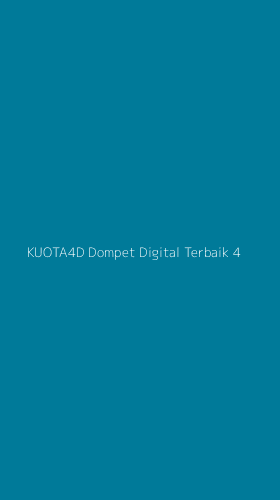 Tampilan Antarmuka Aplikasi Kuota4d Dompet Digital Terbaik - 4