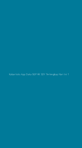 Tampilan Antarmuka Aplikasi Kabartoto App Data Sgp Hk Sdy Terlengkap Hari Ini - 1